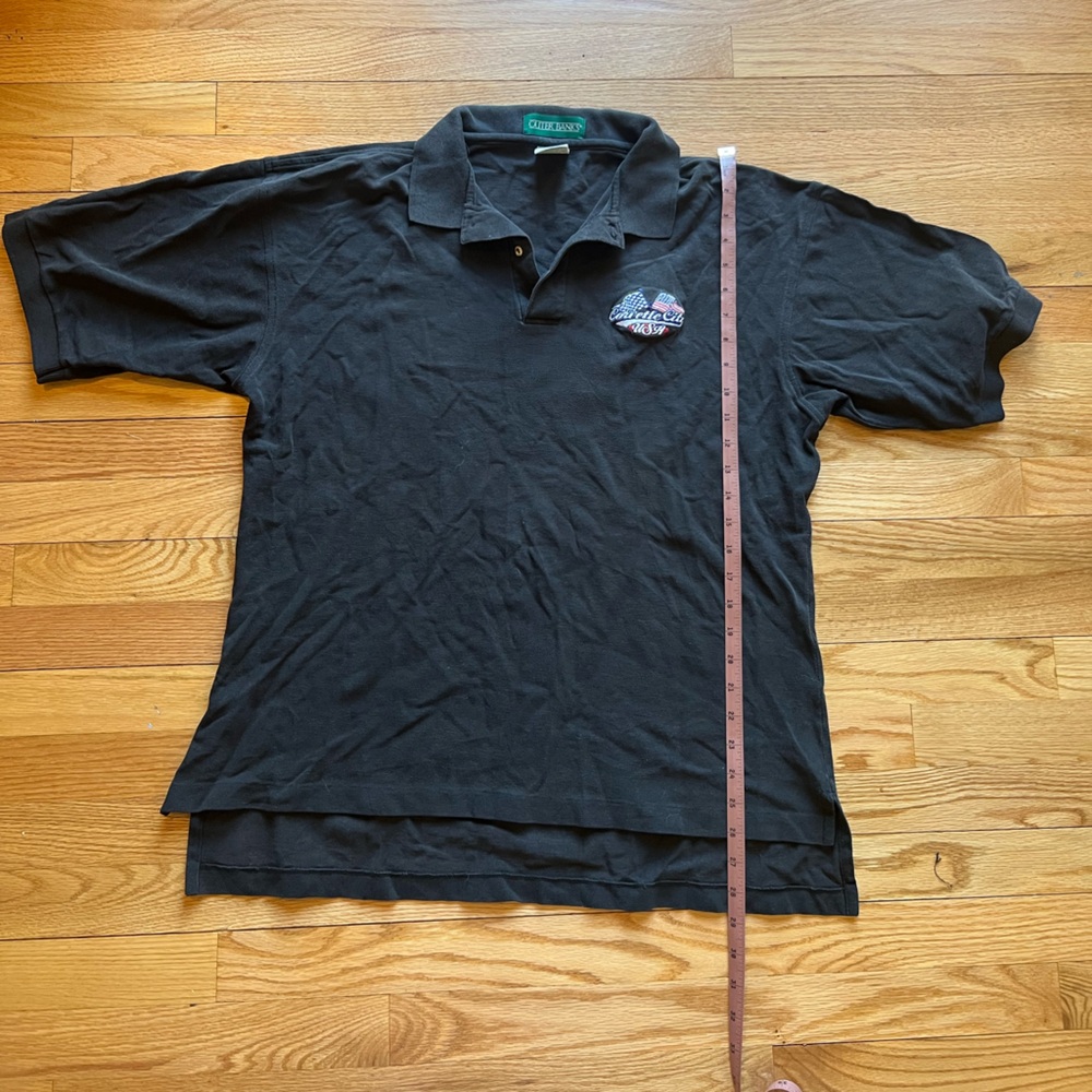 Black Corvette Vintage Polo Shirt